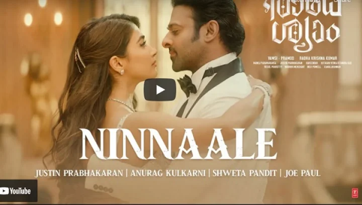 Watch 'Ninnaale Video Song [4k] | Radhe Shyam | Prabhas