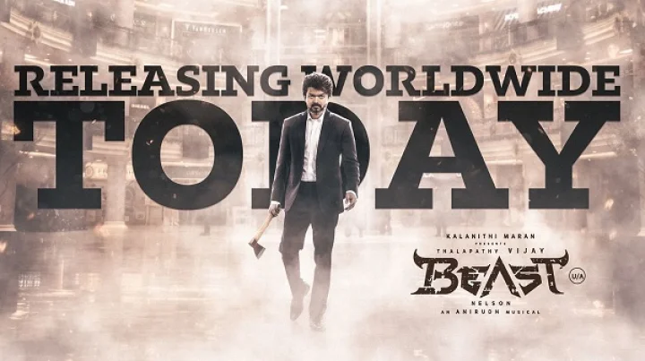 Actor Vijay Nelson dilpkumar Anirudh Ravichander Pooja Hegde Selvaംraghavan Manoj Paramahamsa Nirmal cuts Kiran Drk Anbariv Beast Mode ON Beast Movie Beast movie review cinema news beast review Vijay movie review review