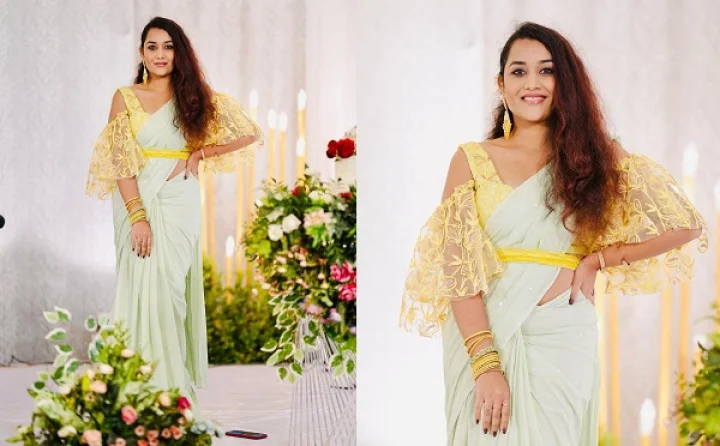 parvathy krishna Saree