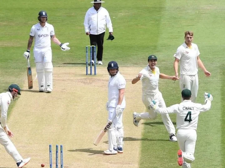 Ashes Test Australia England Bairstow Wicket