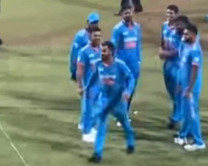 Ishan Kishan imitating Virat Kohli