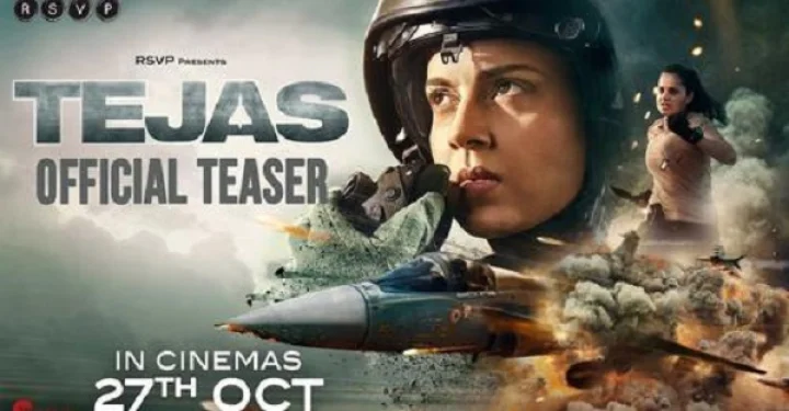 Tejas Official Teaser Kangana Ranaut Trailer out on Indian Air Force Day