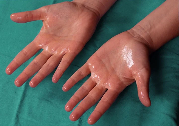 Seven signs in hands
