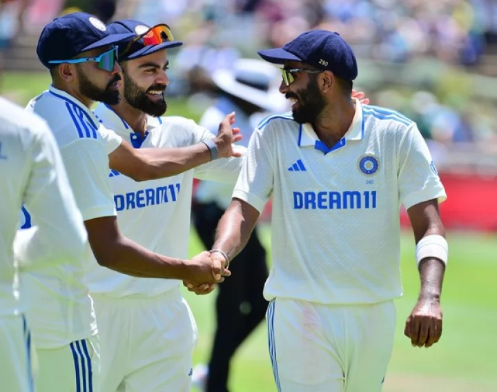 Bumrah, siraj award ceremony,india vs sa,Test series