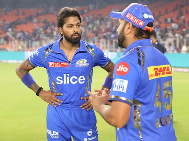 Hardik Pandya and Rohit Sharma