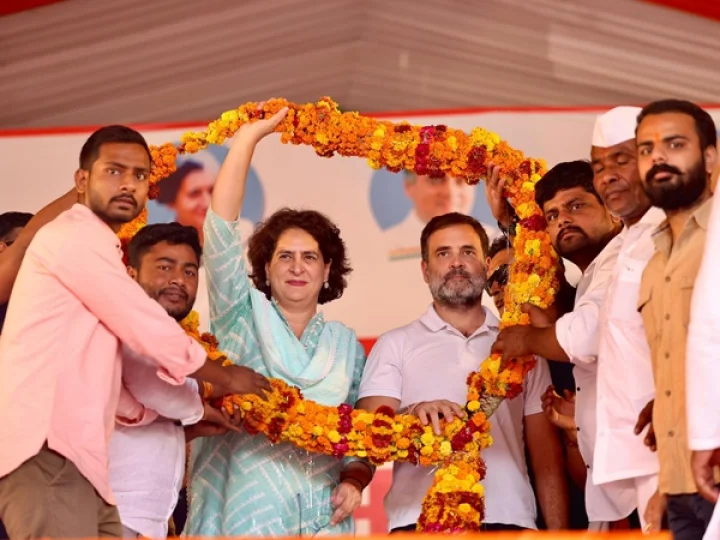 Priyanka Gandhi and Rahul Gandhi