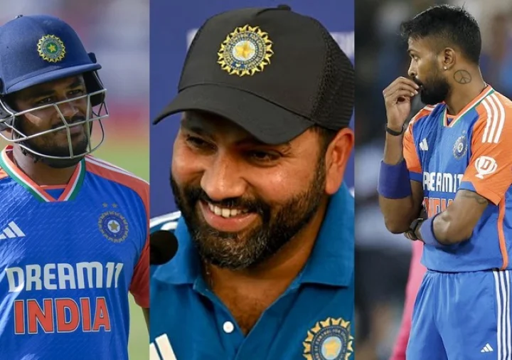 Sanju- Hardik- Rohit