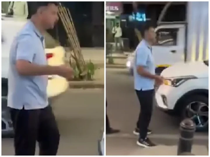 Rahul Dravid Dravid Car Dravid Video  Rahul Dravid heated argument With Auto Driver