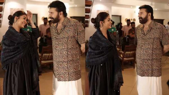 Nayanthara joins MMMN shootting set