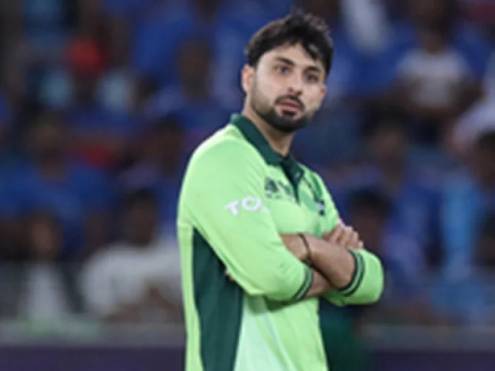 Abrar Ahmed Wicket Celebration