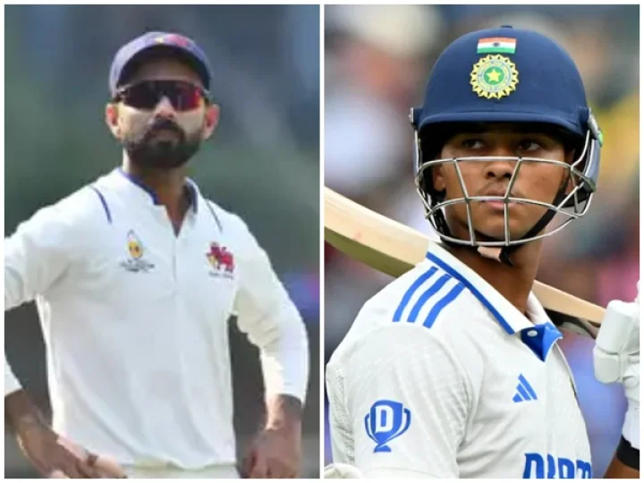 Ajinkya Rahane and Yashasvi Jaiswal