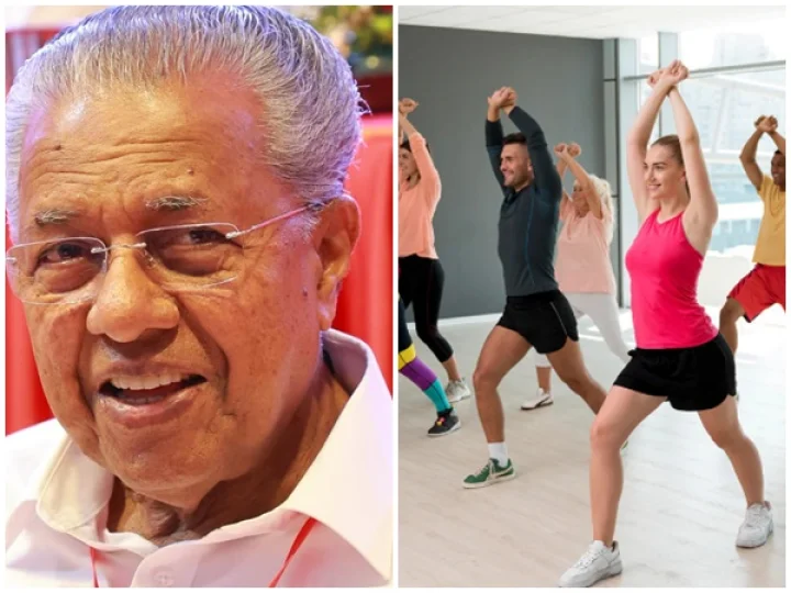 Zumba Dance, Zumba Dance Pinarayi Vijayan, Zumba Dance Workout in Schools, Zumba Dance Schools, Zumba in Schools, Zumba V Sivankutty