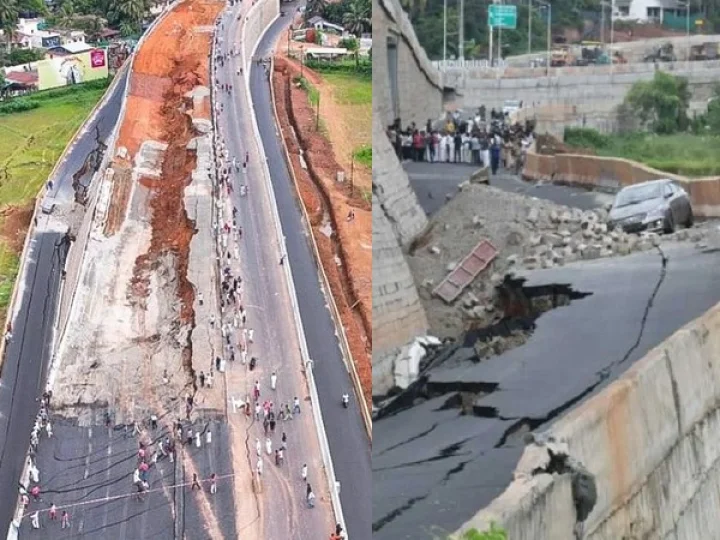 Nitin Gadkari assures probe,NH 66 Collapse,Kooriyadu NH Collapse, ET Mohammad Basheer,Kerala NH, നിതിൻ ഗഡ്കരി, എൻ എച്ച് 66 തകർച്ച, കൂരിയാട് എൻ എച്ച്, മലപ്പുറം എൻ എച്ച് തകർന്നു