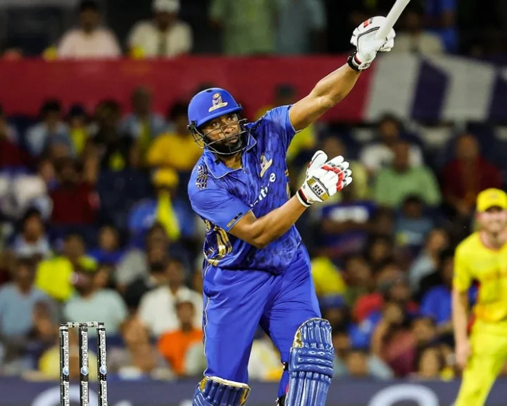 Kieron Pollard MCL Semifinal,Pollard vs Texas Super Kings,Kieron Pollard match-winning knock,കീറൺ പോളാർഡ് MCL സെമിഫൈനൽ,MCL സെമിഫൈനൽ, പോളാർഡ് ഷോ,MCL 2025 semifinal