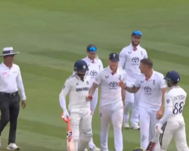 Jadeja hits Carse, Ravindra Jadeja vs Brydon Carse, Lords Test, India vs England