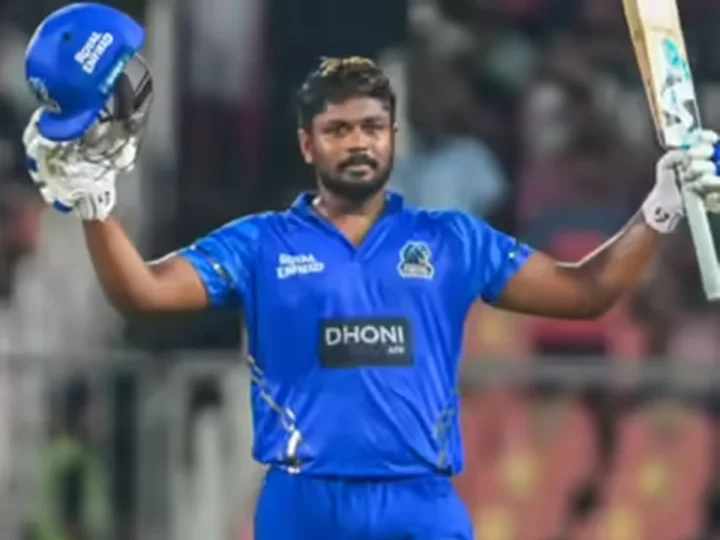 Sanju Samson, Sanju Samson Century in KCL, Sanju in KCL, Sanju Samson innnings, സഞ്ജു സാംസണ്‍, സഞ്ജു സാംസണ്‍ കെസിഎല്‍, സഞ്ജു