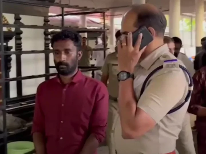 Theft, Thrissur Temple theft, Arrest, Thrissur News, തൃശൂര്‍, തൃശൂരിലെ ക്ഷേത്രത്തില്‍ മോഷണം, മോഷണ കേസ്, തൃശൂര്‍ വാര്‍ത്തകള്‍