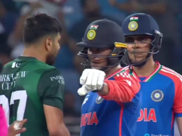 Abhishek Sharma Haris Rauf sledging Video, Abhishek Sharma against Pakistan Players, Abhishek Sharma Half Century, India vs Pakistan, അഭിഷേക് ശര്‍മ, പാക്കിസ്ഥാന്‍