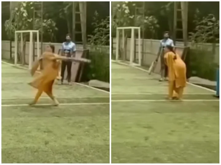 CK Ramya, Cricket, Step Out Six Video Panchayath President, ചൊക്ലി ഗ്രാമ പഞ്ചായത്ത് പ്രസിഡന്റ് സി.കെ.രമ്യ