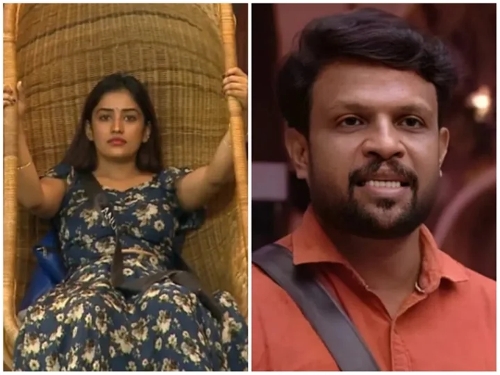 Anumol and Aneesh - Bigg Boss Malayalam Season 7