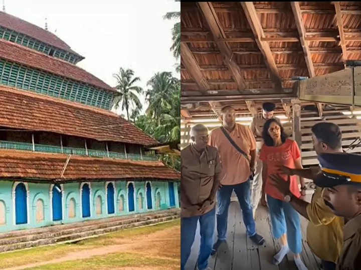 sunitha williams, mishkal mosque, mishkal palli, kuttichira palli, സുനിത വില്യംസ്, മിശ്കാൽ പള്ളി, മിശ്കാൽ പള്ളി, കുറ്റിച്ചിറ പള്ളി,