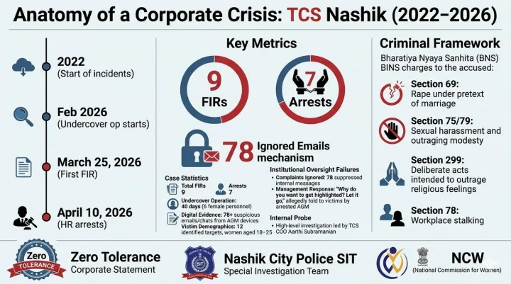 TCS Nashik Scandel, Sex Abuse, Religious Conversion,India News