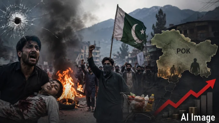 Pak Occupied Kashmir, Unrest in POK, Protests in POK, Pakistan Fired against protesters, Inflation