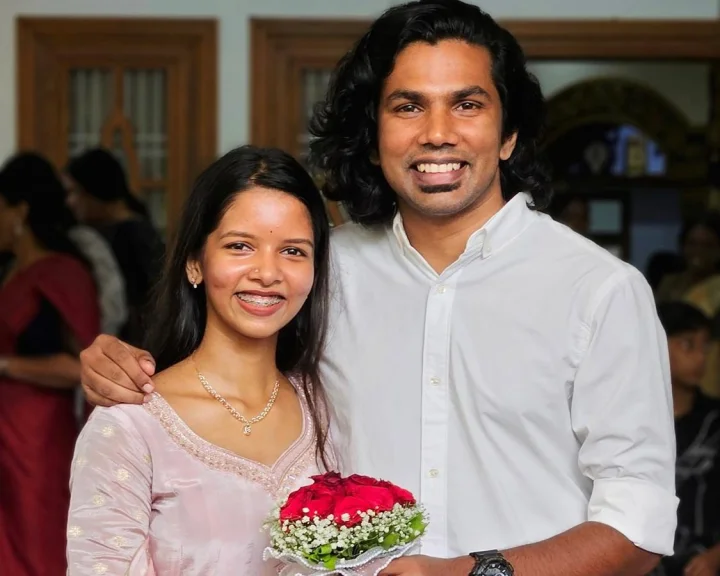 Athul Narukara and Karthika