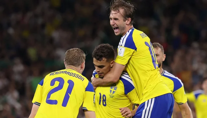 Sweden vs Tunisia, FIFA Worldcup,Alexander Isad, Viktor Gyokeres, Omar Rekik