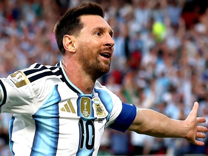 Lionel Messi Scored for Argentina, Lionel Messi, Messi Goal, Argentina vs Algeria