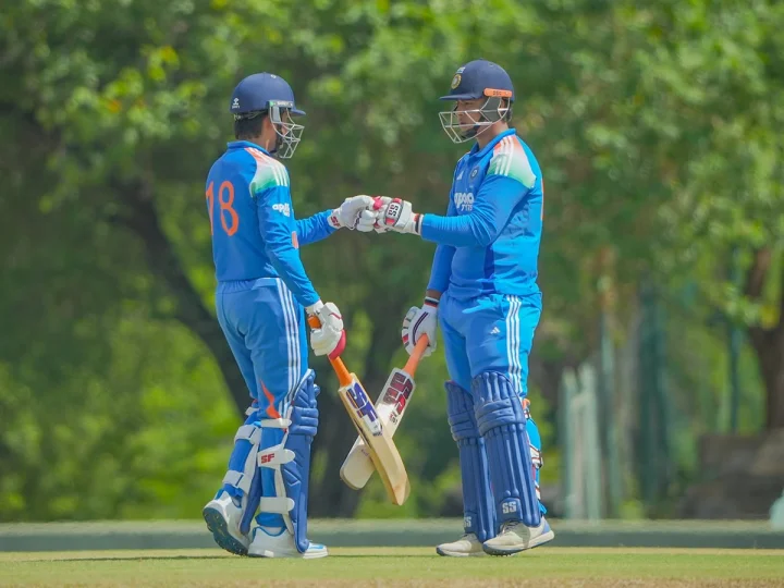 ത്രിരാഷ്ട്ര പരമ്പരയിൽ ഇന്ത്യക്ക് കിരീടം; വൈഭവ് ഫൈനലിലെ താരം