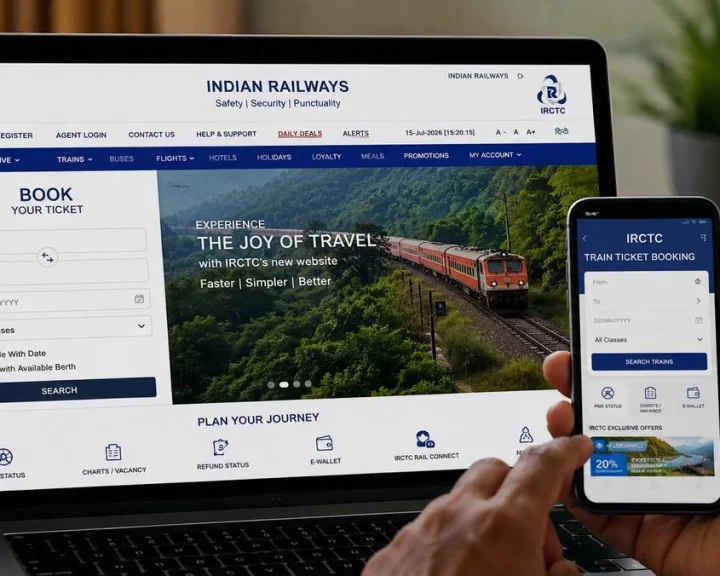 IRCTC website, IRCTC Ticket Booking, IRCTC Train Travel, Train Ticket Booking