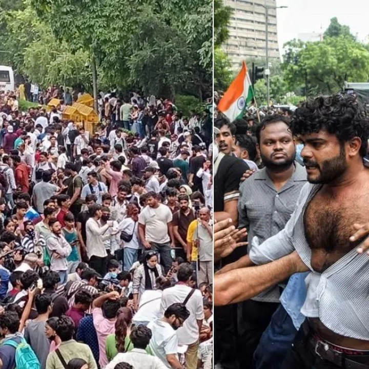 Jantar mandir,CJP Protests, NEET Exams, Dharmendra pradhan