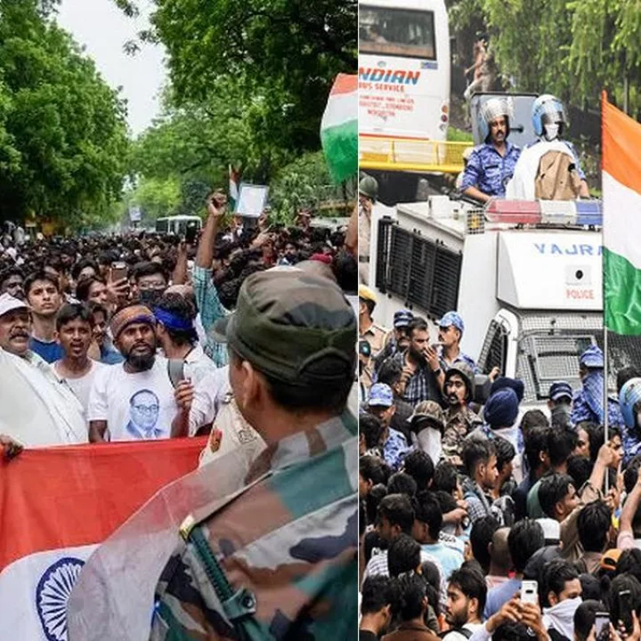 CJP Protest, NEET Protests, Delhi News, Dharmendra pradhan, BJP