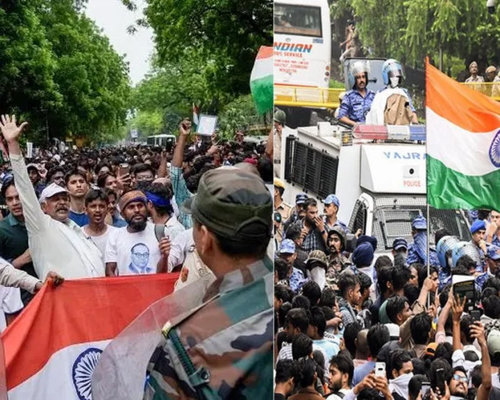 CJP Protest, NEET Protests, Delhi News, Dharmendra pradhan, BJP