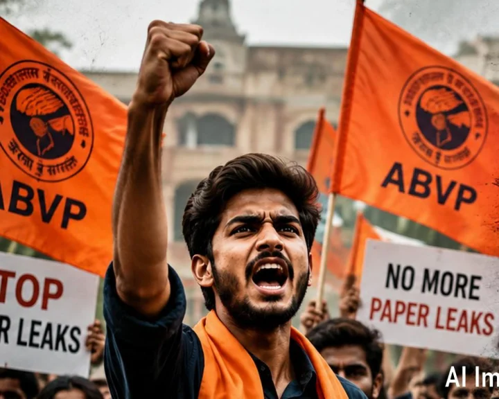 ABVP, Question Paper Leaks, Student Organisation, Neet Protest
