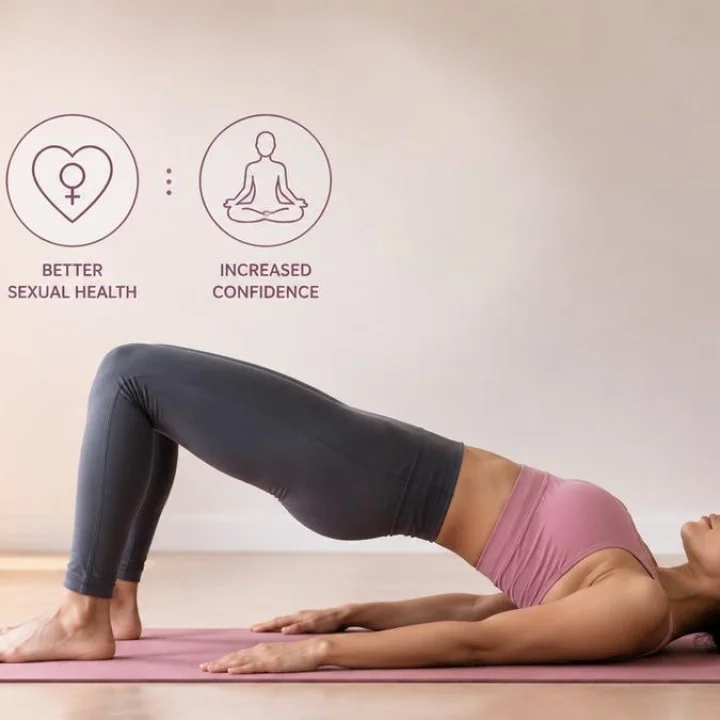 Pelvic floor exercises for women, Kegel exercises benefits sexual health, Women intimate health tips, Pelvic floor strengthening workout, Female sexual wellness exercise