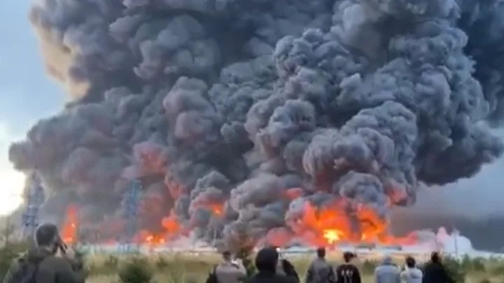 Ukraine Drone attack, Russia- Ukraine war, Warehouses,International politics