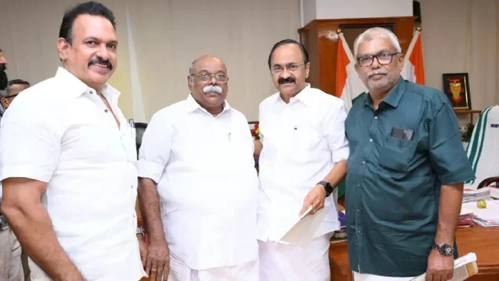 VD Satheesan against Chenthi Anil