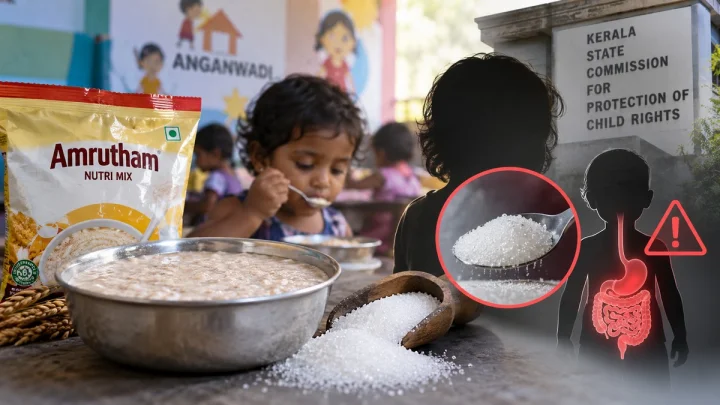 അമൃതം പൊടിയിലെ പഞ്ചസാര കുട്ടികളുടെ ആരോഗ്യത്തെ ബാധിക്കും; നിർണായക നിർദേശങ്ങളുമായി ബാലാവകാശ കമ്മീഷൻ