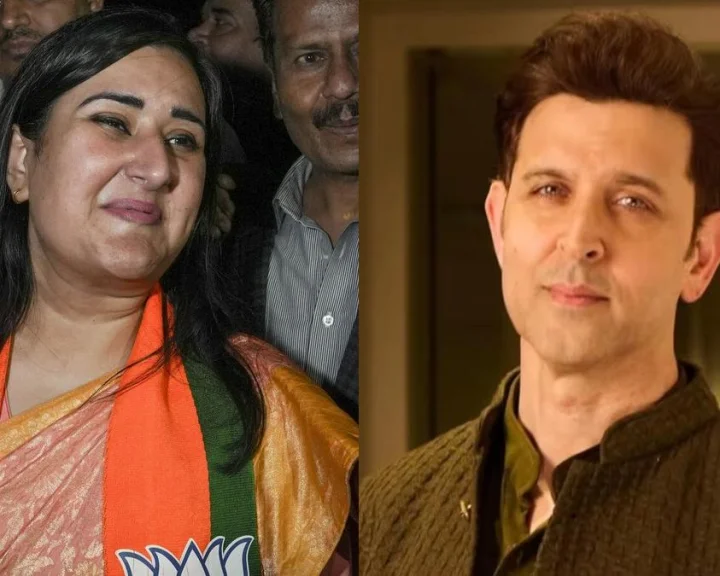 Hrithik Roshan,Bansuri Swaraj Vande Mataram, Hrithik Roshan reaction Rahul Gandhi patriarchy, Bansuri Swaraj smash patriarchy, Vande Mataram, Ruchira Chaturvedi Instagram Hrithik Roshan comment