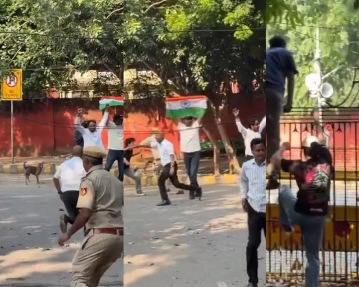 CJP leaders detained, Saurav Das, Ashutosh Ranka, Jantar Mantar protest, Gyanesh Kumar, Chief Election Commissioner, Delhi Police, Cockroach Janta Party, SIR voter list controversy, Delhi breaking news