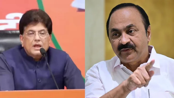 കേരളത്തിലെ മുഖ്യ തിരെഞ്ഞെടുപ്പ് കമ്മീഷണറല്ലെ സതീഷന്റെ പേഴ്‌സണല്‍ സെക്രട്ടറി, ആക്രമണം കടുപ്പിച്ച് പീയുഷ് ഗോയല്‍