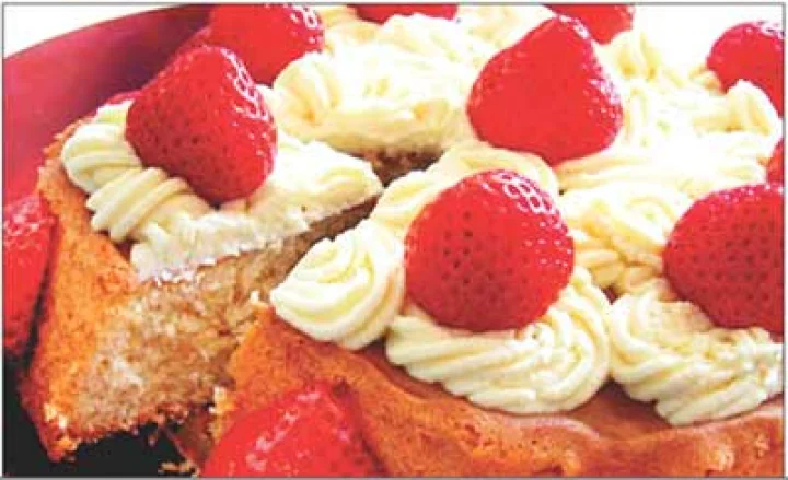 फ्रूटी राईस केक