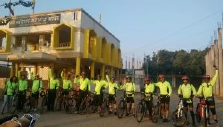 नाशिक ते शेगाव सायकल रॅली