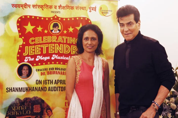 celebrating Jeetendra birthday