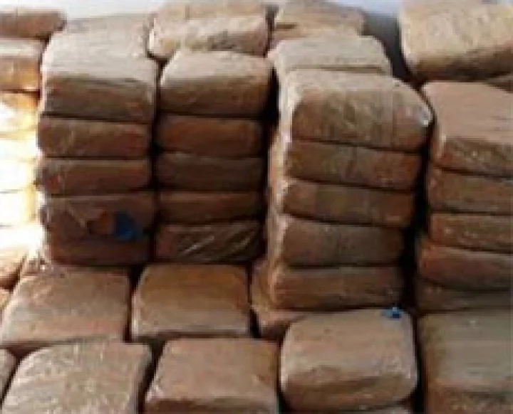 1 crore rupees ganja