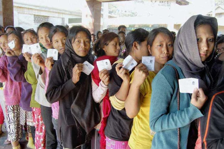 mizoram poll women voters