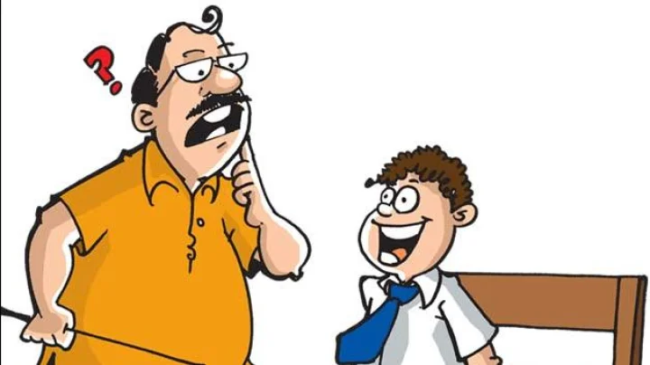 शिक्षक विद्यार्थी जोक - नकाशा ओला होणार