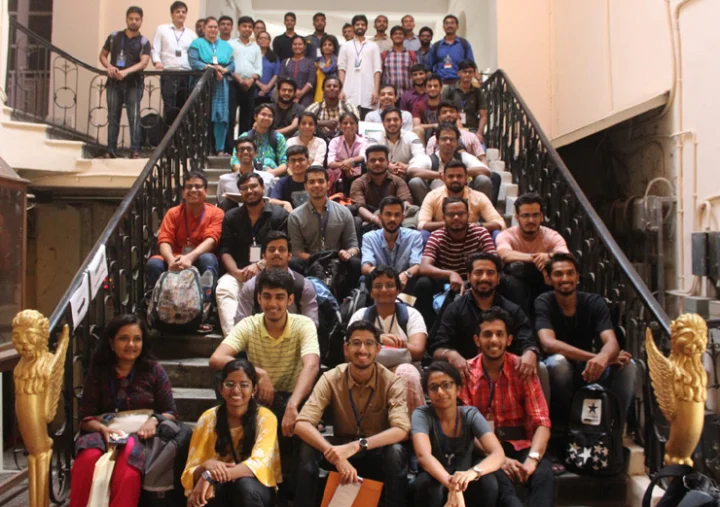 Students brainstorming